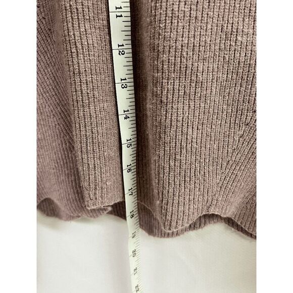 Cyrus Womens Pullover Ribbed Knit Stretchy Casual Sweater Purple Size Medium - Picture 5 of 8